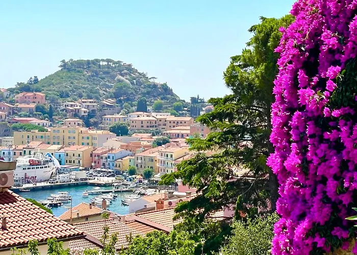 Stare Sulla Prua Di Barca! Giglio Porto
